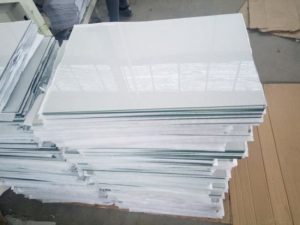 customized cutting size clear glass for photo frame插图